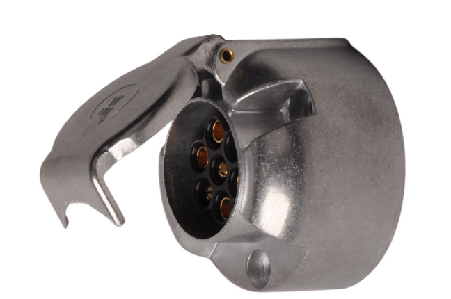 Cantonal Steckdose 7-polig Metall