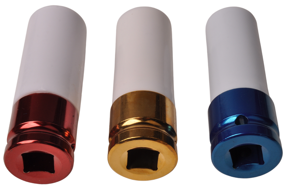 Cantonal Steckschlüssel-Set 3-teilig 17/19/21 mm geeignet für Leichtmetallräder