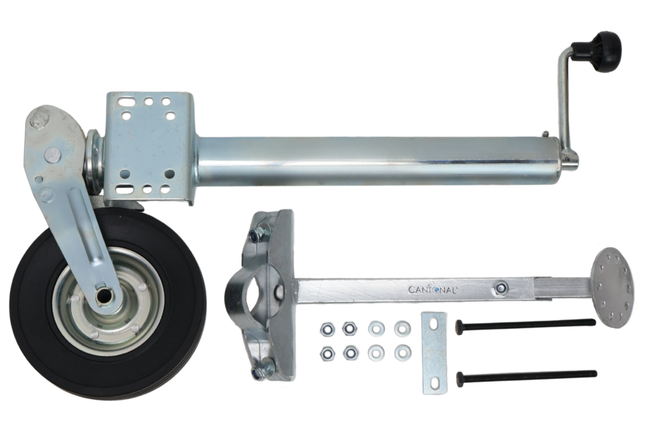 Cantonal Stützrad 60 mm extra lang mit Strebe