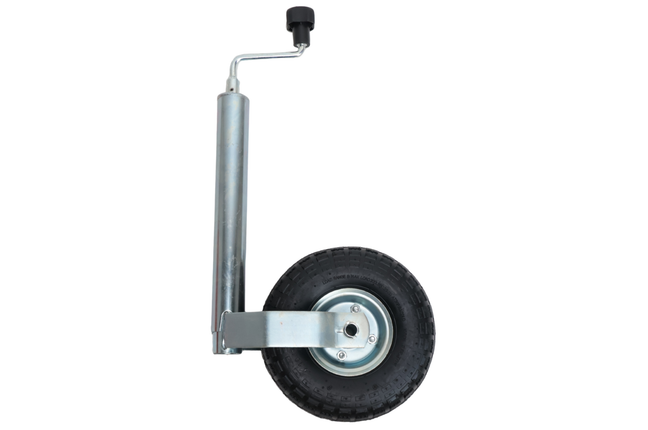 Cantonal Stützrad mit Luftreifen - 48 mm - Tragfähigkeit: 150 kg - Stahlfelge