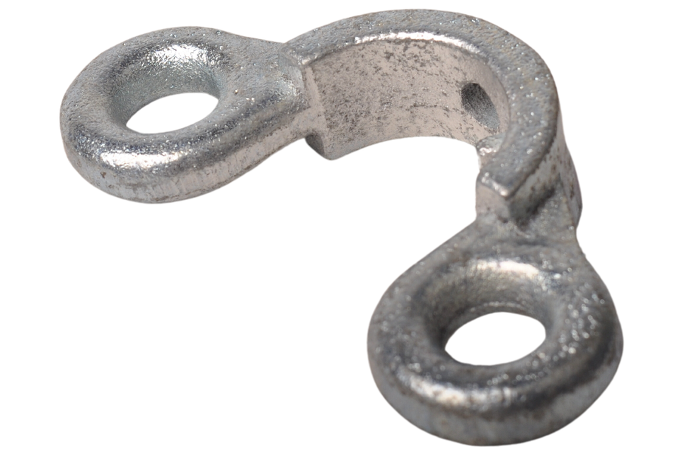 Cantonal Trennwandhalterung mit 2 Ösen 130 mm