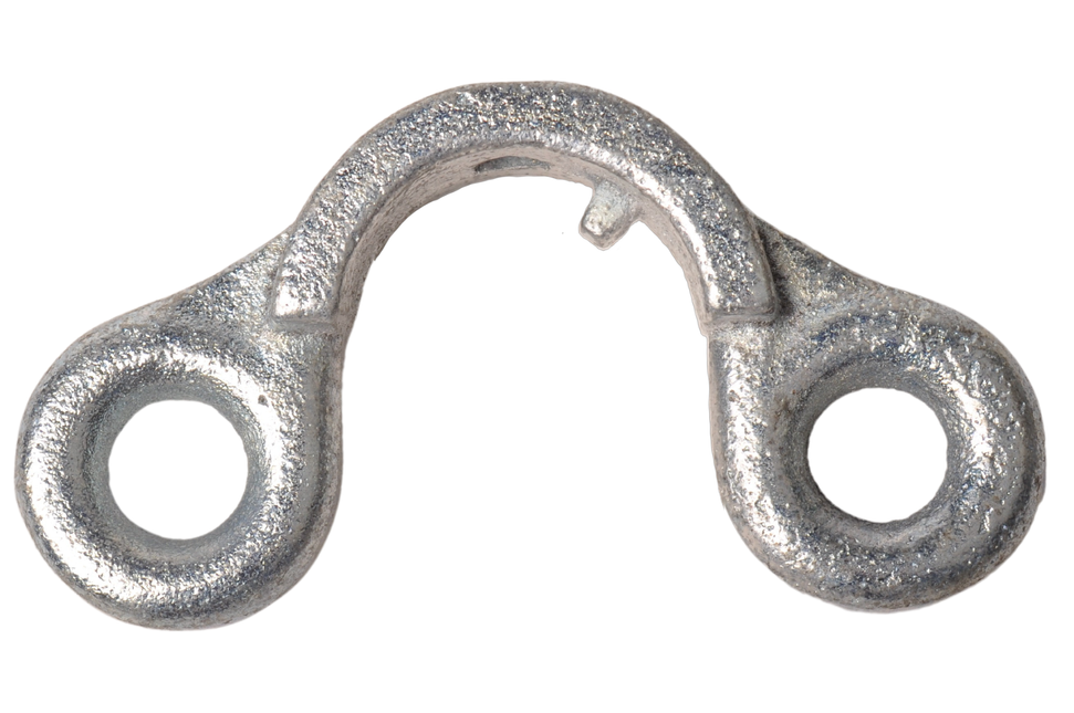 Cantonal Trennwandhalterung mit 2 Ösen 130 mm