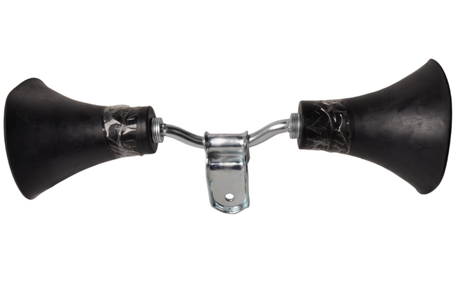 Cantonal Trompetenrollen-Satz - schwarz - für Beiboot - 400x140 mm