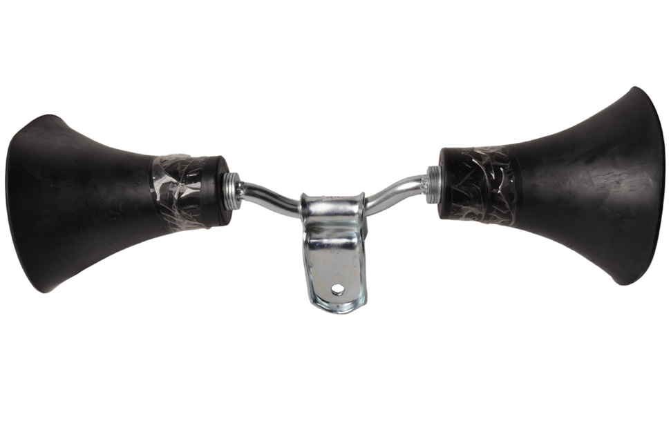 Cantonal Trompetenrollen-Satz - schwarz - für Beiboot - 400x140 mm