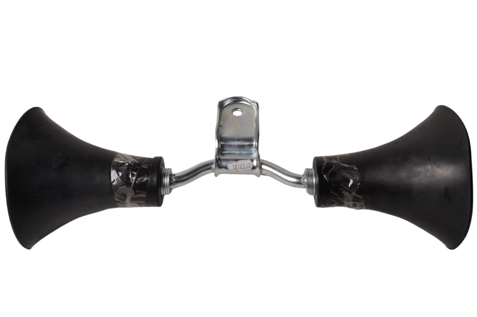 Cantonal Trompetenrollen-Satz - schwarz - für Beiboot - 400x140 mm