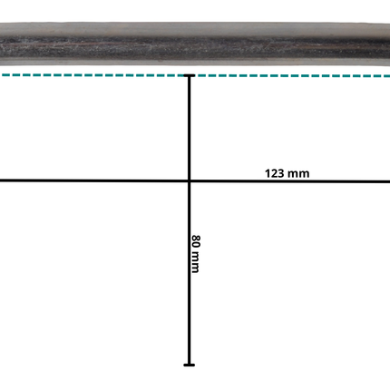 Cantonal U-Bolzen / Zugöse M12 80x123 mm