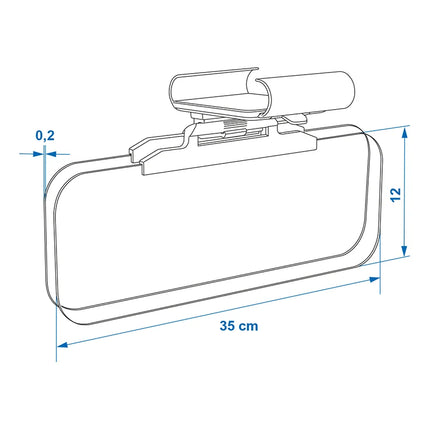 Cantonal Universelle Sonnenblendenverlängerung mit Nachtsicht
