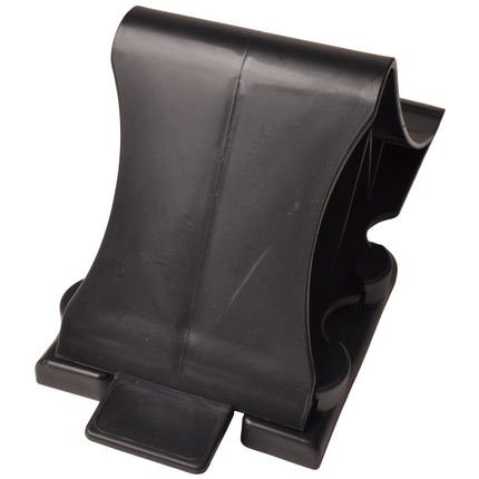 Cantonal Unterlegkeil Kunststoff (schwarz) mit Halterung