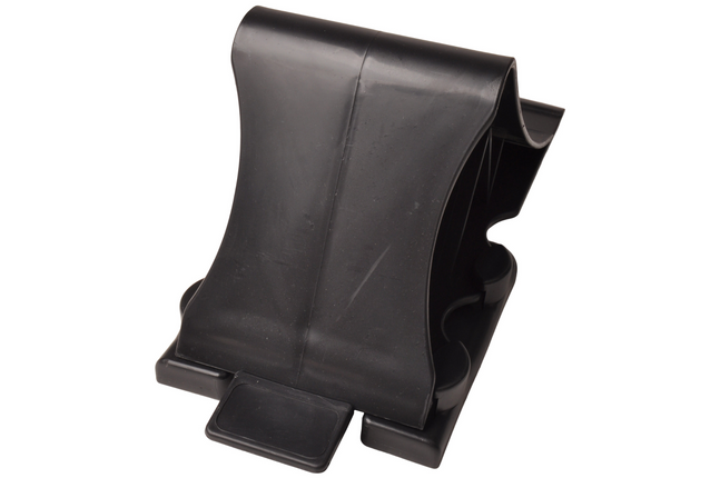 Cantonal Unterlegkeil Kunststoff (schwarz) mit Halterung