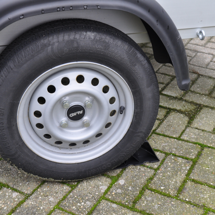 Cantonal Unterlegkeil Kunststoff (schwarz) mit Halterung