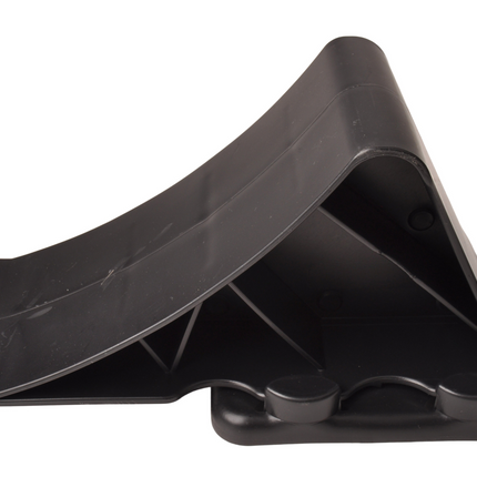 Cantonal Unterlegkeil Kunststoff (schwarz) mit Halterung