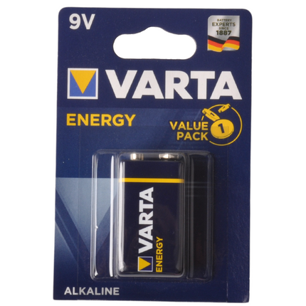 Cantonal Varta Energy Alkalibatterie 9V im Blister