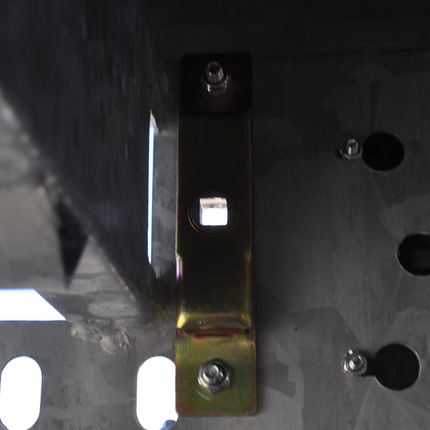 Cantonal Verriegelungsplatte Behälterschloss 105x19x10 mm