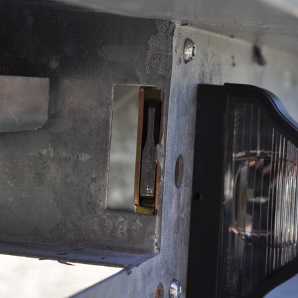 Cantonal Verriegelungsplatte Behälterschloss 105x19x10 mm