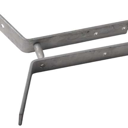 Cantonal Verzinkte Stahlbackenstütze für Kiel - passt auf 60 mm Rohr