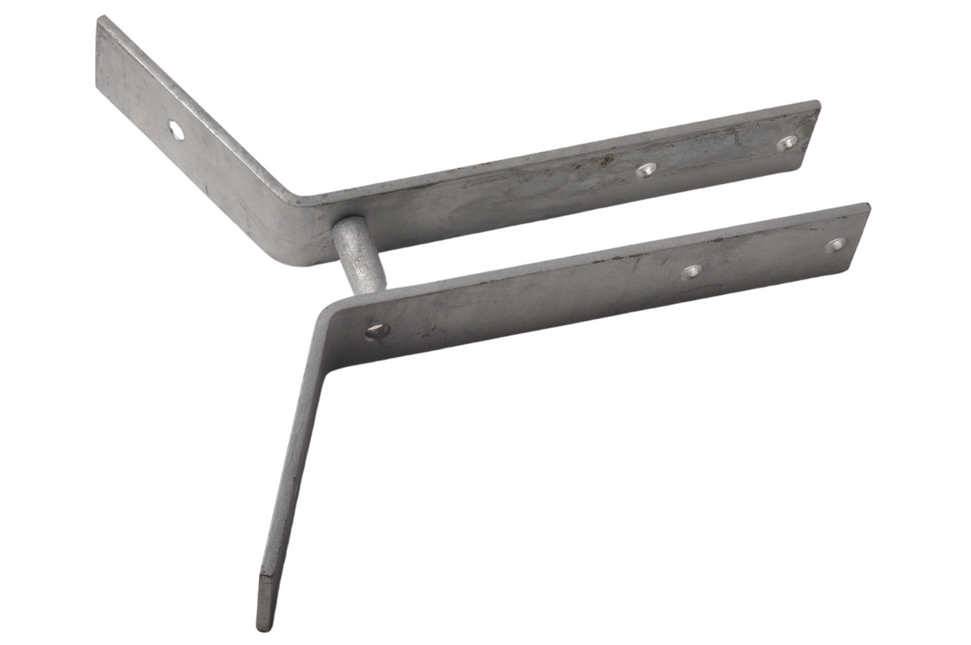 Cantonal Verzinkte Stahlbackenstütze für Kiel - passt auf 60 mm Rohr