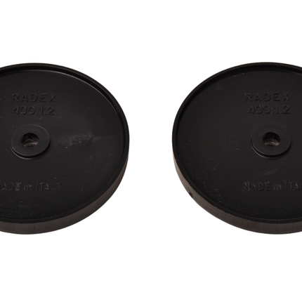 Cantonal Weißer Reflektor 60 mm Schraublöcher rund - 2 stück