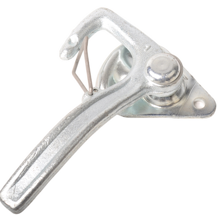 Cantonal Winkelhakenverschluss RECHTS groß mit Feder (große Montageplatte)