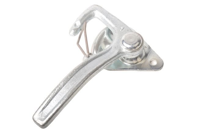 Cantonal Winkelhakenverschluss RECHTS groß mit Feder (große Montageplatte)