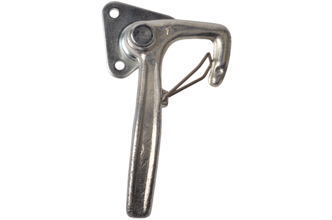 Cantonal Winkelhebelverschluss LINKS klein Typ 1 mit Feder (kleine Montageplatte)