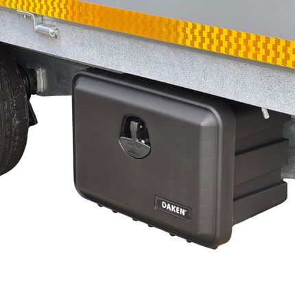 Daken Wasserdichte Daken Deichselbox - 500x300x350 mm - mit T-Verschluss