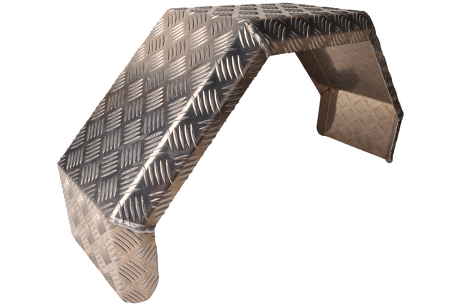 De Haan De Haan HMAQ 2480 - Aluminium-Riffelblech-Kotflügel