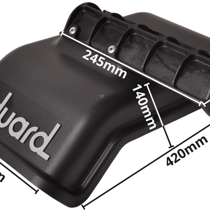 Eduard Kotflügel links mit Kotflügelhalter 420x220x140 mm