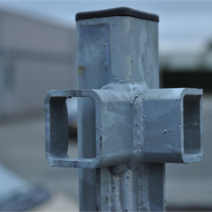 Hulco Eckrung/Eckpfosten Hulco 30 cm hinten rechts vorne links - Spannverschlussmodell