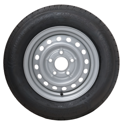 Kenda Komplettrad Anhänger - 175/70R13 - Lochkreis: 5x112 - Tragfähigkeit: 530 kg - Nabendurchmesser: 67 mm