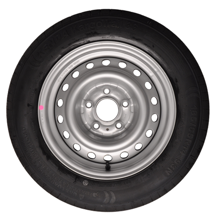Kenda Komplettrad Anhänger - 185/65R14 - Lochkreis: 5x112 - Tragfähigkeit: 650 kg - Nabendurchmesser: 67 mm
