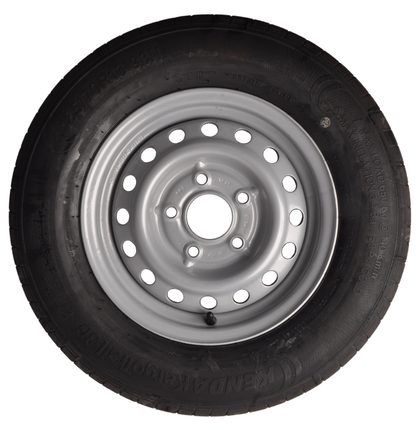 Kenda Komplettrad Anhänger - 185/70R13 - Lochkreis: 5x112 - Tragfähigkeit: 650 kg - Nabendurchmesser: 67 mm