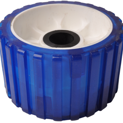 Knott 128x75 mm Kielrolle blau 22 mm Nabendurchmesser