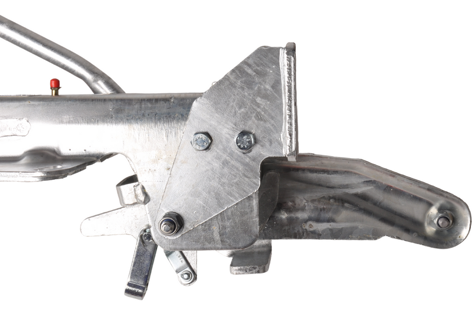 Knott Auflaufeinrichtung für Anhänger  KF20 (2000 kg) V-Deichsel Aulaufbremse mit Stützradkonsofle