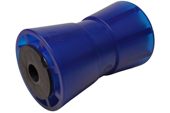 Knott Kielrolle blau - 133x58,5 mm - Nabendurchmesser 17 mm