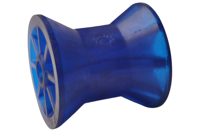 Knott Kielrolle blau - 72x73 mm - Nabendurchmesser 14,5 mm