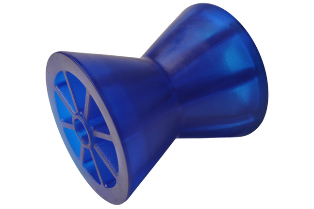 Knott Kielrolle blau - 95x87 mm - Nabendurchmesser 14,5 mm