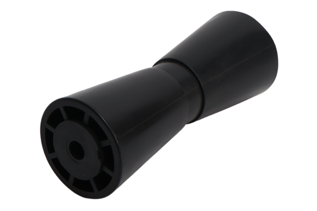 Knott Kielrolle schwarz - 259x61 mm - Nabendurchmesser 17 mm