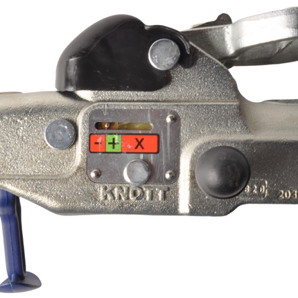 Knott Knott AV35 - rund 60 mm - 3500 kg - gebremste Kugelkupplung mit integriertem Schloss