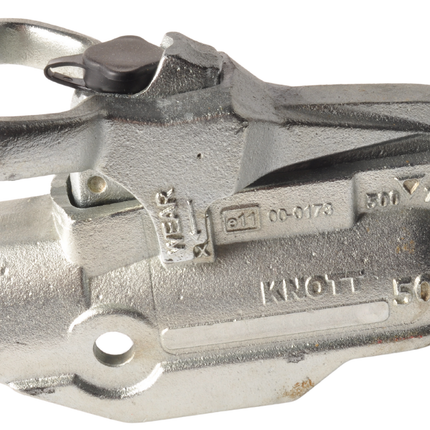 Knott Knott AV50 - rund 50 mm - 2700 kg - gebremste Kugelkupplung - inkl. eingebautem Schloss