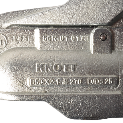 Knott Knott AV50 - rund 50 mm - 2700 kg - gebremste Kugelkupplung - inkl. eingebautem Schloss