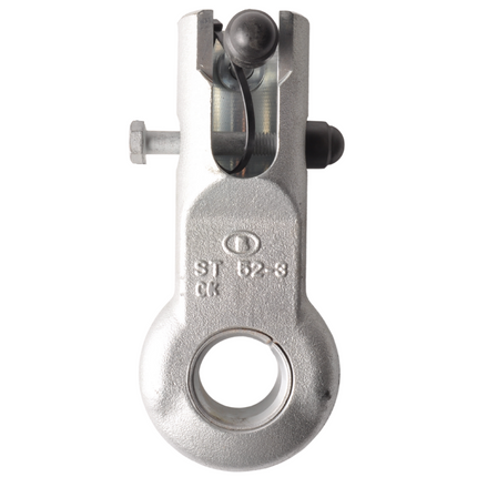 Knott Knott KF27 DIN-Öse - Zugöse - rund 50 mm - 3500 kg - für gebremste Anhänger