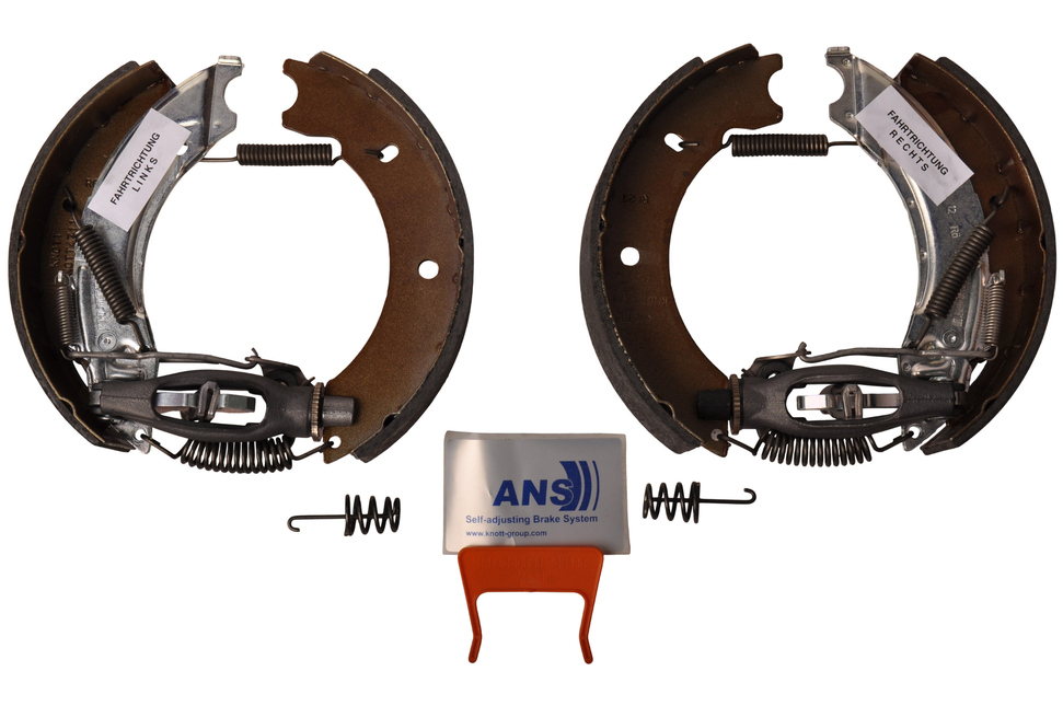 Knott Original Knott Bremsbacken - 200x50 - Bremstyp 20-2425/1 - automatische Nachstellung