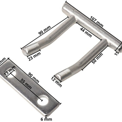Novio Bodenanker M12 - 90x107 mm