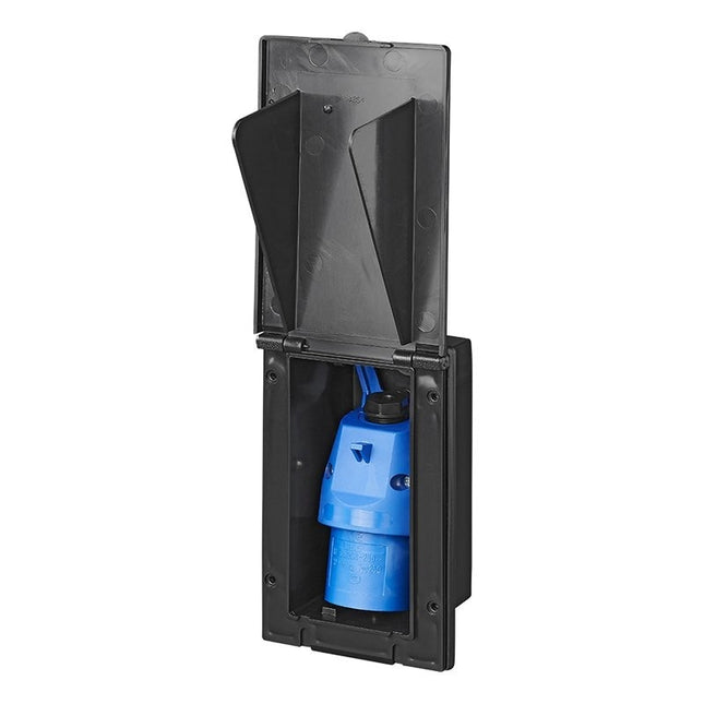 ProPlus CEE-Stecker - rechteckig - 160x100 mm - schwarz