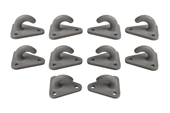 ProPlus Planenhaken Kunststoff 45x39 mm - 10 Stück