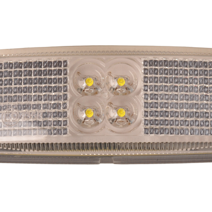 ProPlus Rechteckige Begrenzungsleuchte - weiße Markierungsleuchte - loser Kabelanschluss - LED