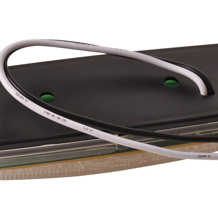 ProPlus Rechteckige Begrenzungsleuchte - weiße Markierungsleuchte - loser Kabelanschluss - LED