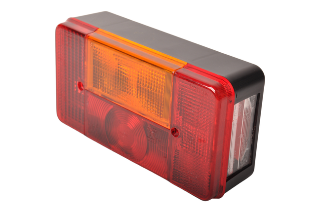 Radex Anhänger Rückleuchte - Radex 5001 - links - 194x104x60 mm - lose Kabeltüllenanschluss
