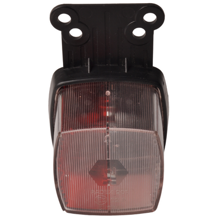 Radex Begrenzungsleuchte 901 rot/weiß auf Halter