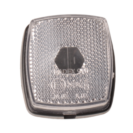 Radex Begrenzungsleuchte PN910 - weiß - einzelne Leuchte - 63x66 mm mit Reflektor